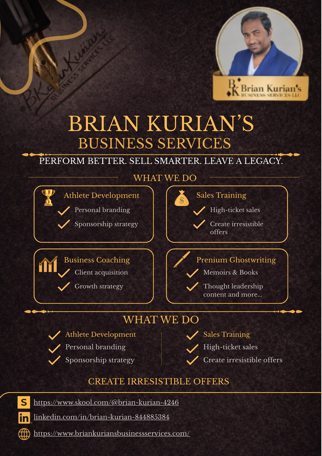 BKBS athlete-focused offerings one-pager